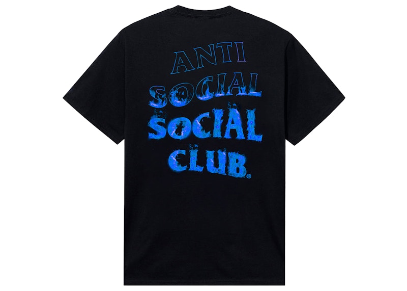 Anti Social Social Club A Fire Inside Tee (FW23) Black Men's