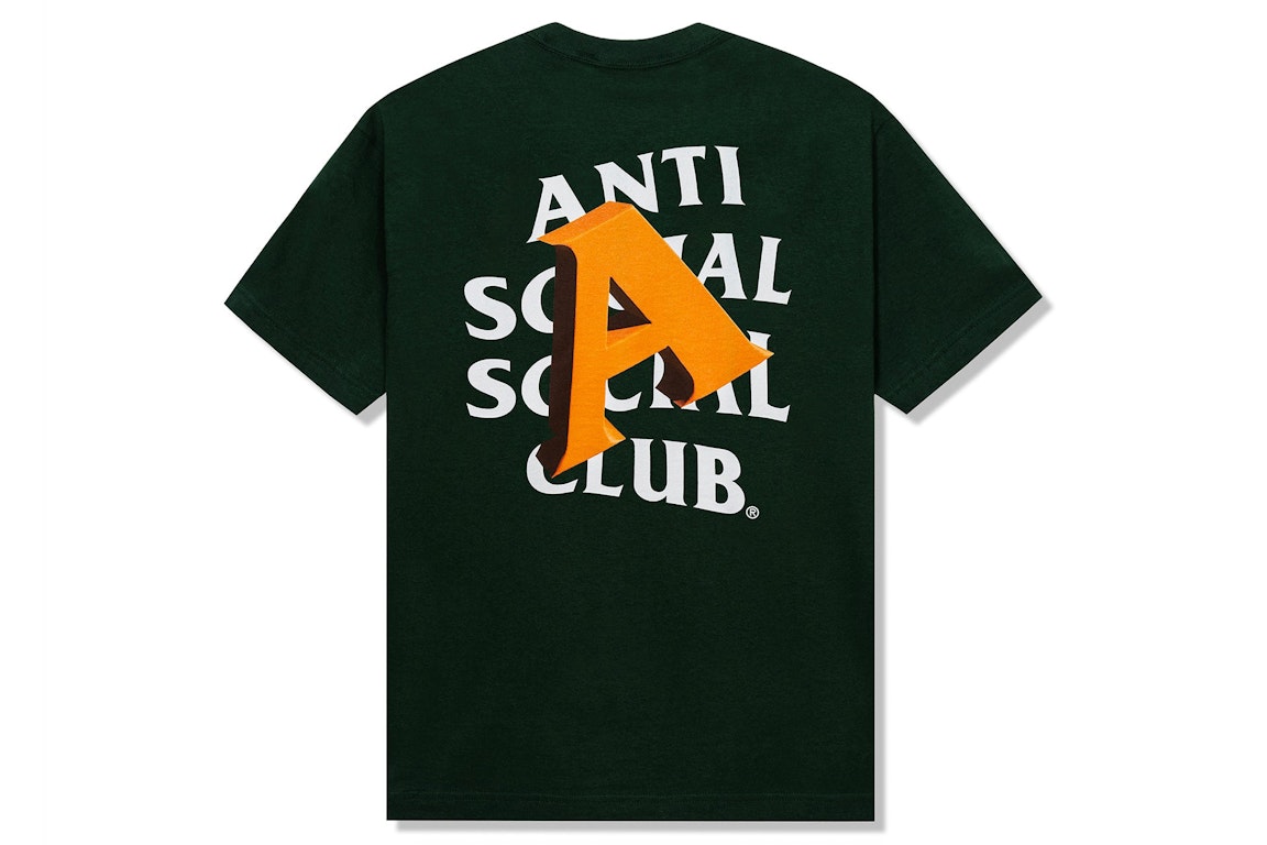 Pre-owned Anti Social Social Club A Is For Tee Green