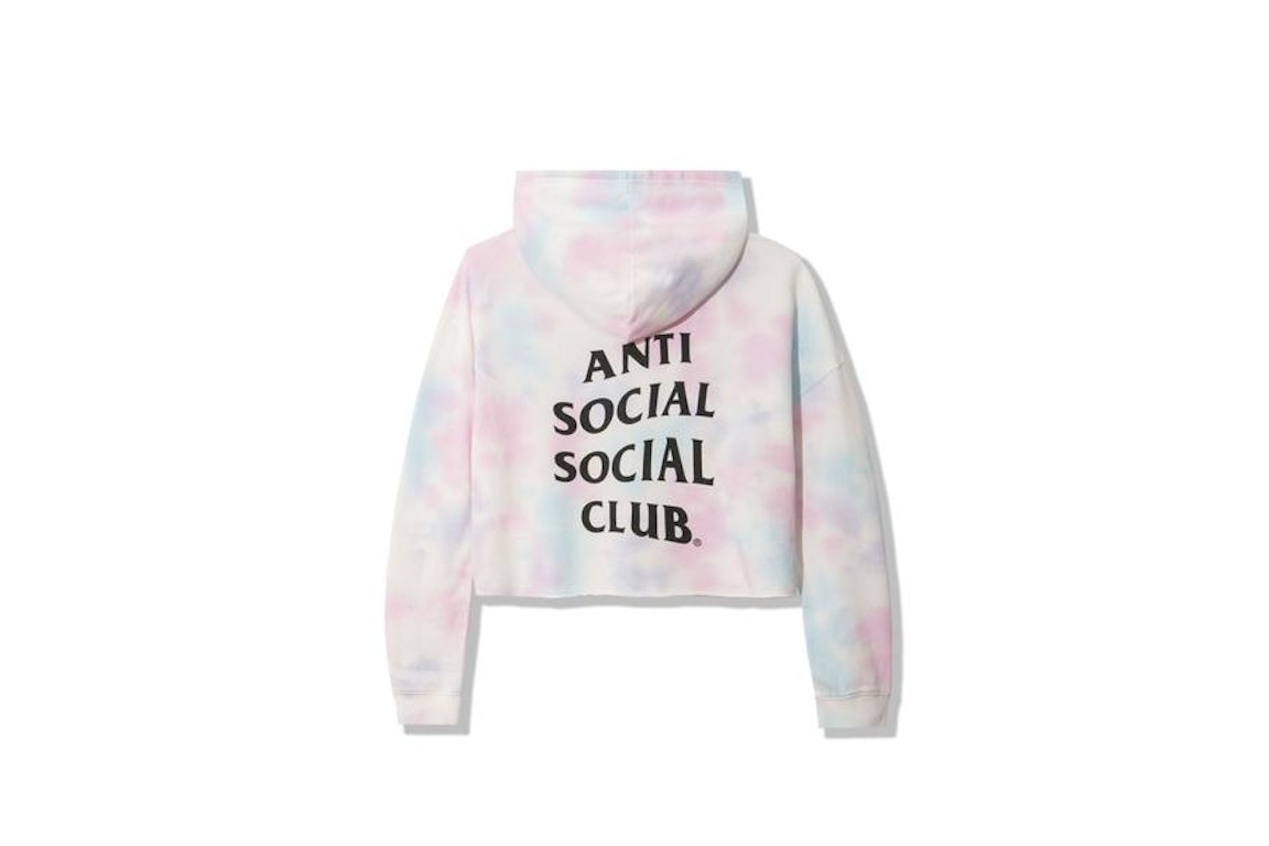 Pre-owned Anti Social Social Club Abg Crop Top Cotton Candy