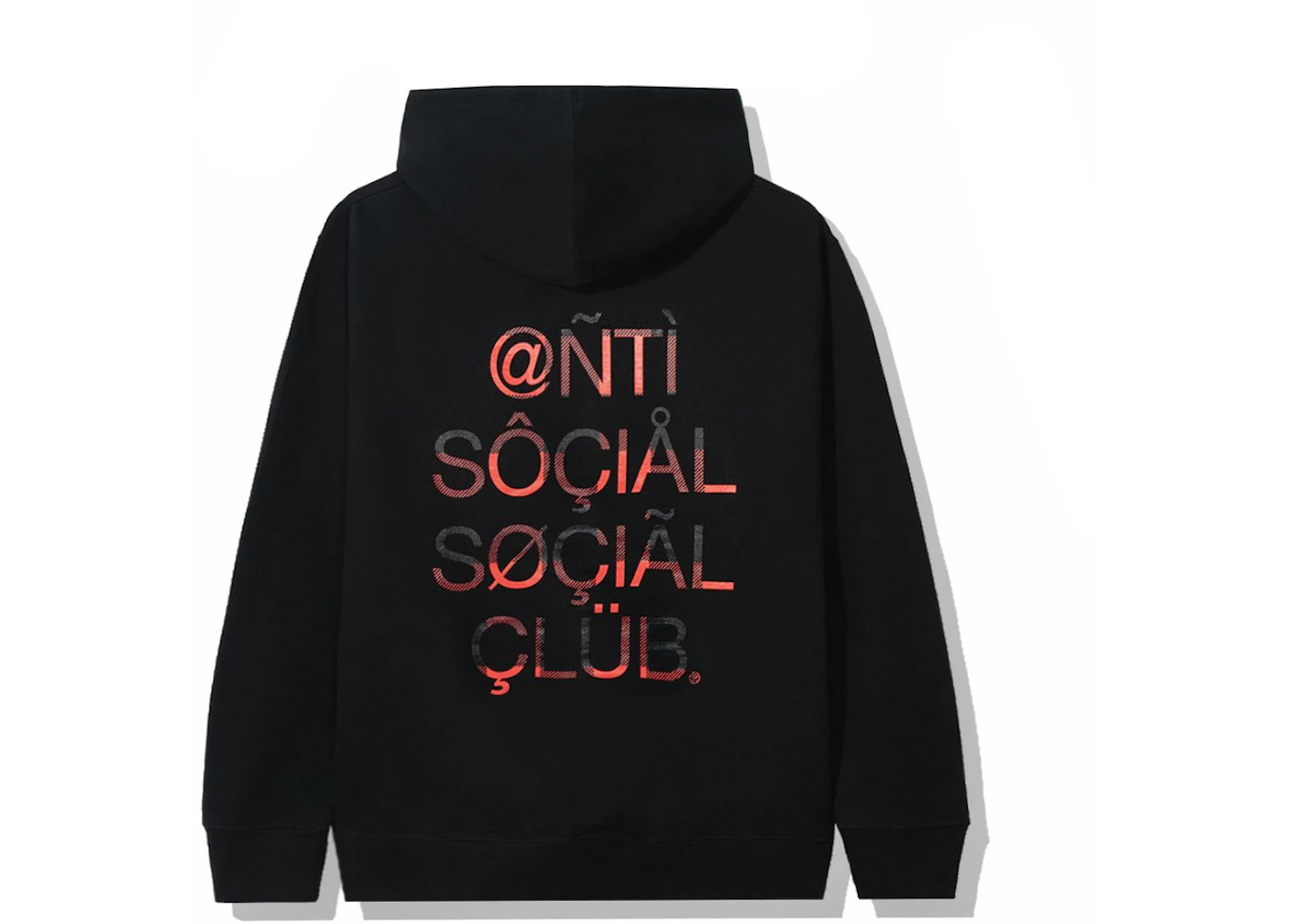 Anti Social Social Club ASSC999 Hoodie Black Men's FW20 US