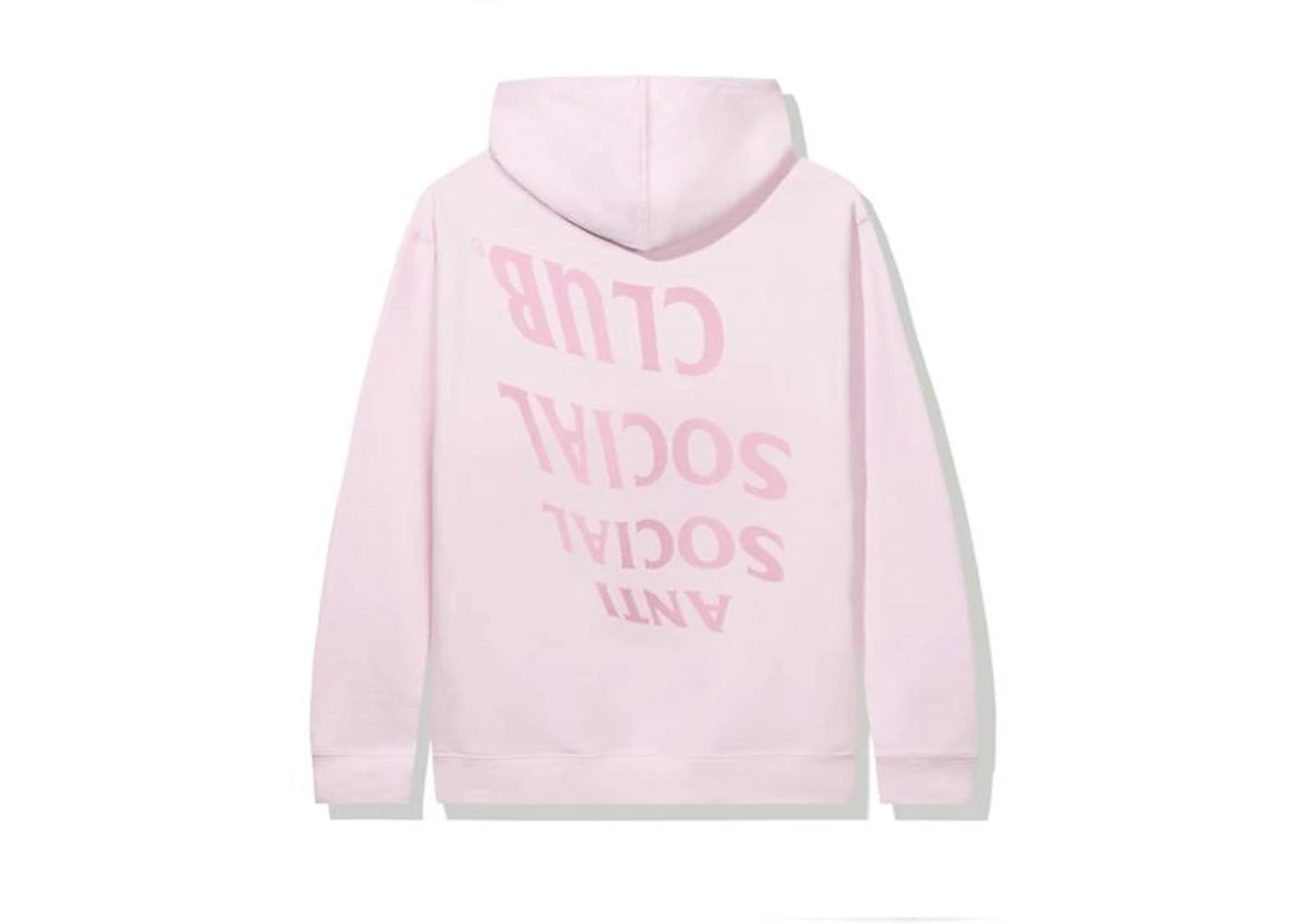 Anti Social Social Club After I Met You Hoodie Pink Men's SS21 US