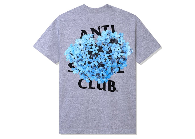 Anti Social Social Club All Rise Grey Tee Grey