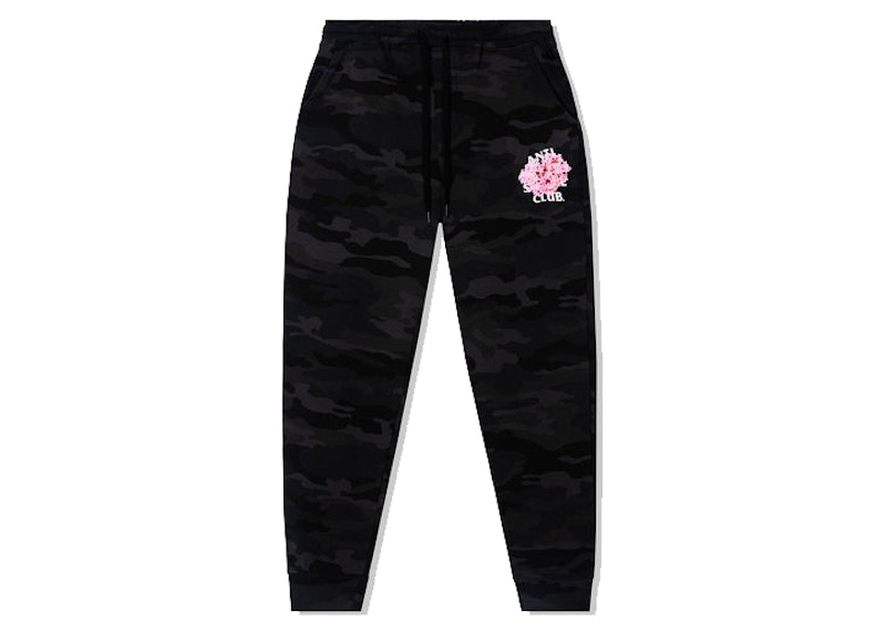 Pre-owned Anti Social Club Men's All Rise Sweatpants In Black