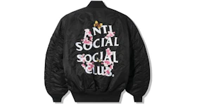 Anti Social Social Club Alpha Industries x ASSC MA-1 Jacket Black