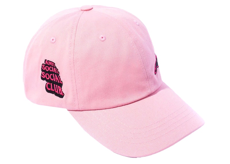 Anti social social 2025 club pink cap