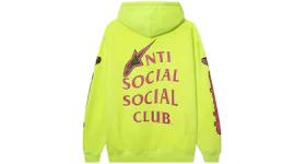 Anti Social Social Club Alpine Stars Track Hoodie Neon Yellow
