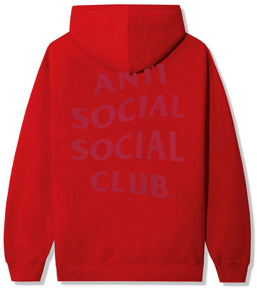Anti Social Social Club Analogous Hoodie Red Men's - FW23 - US