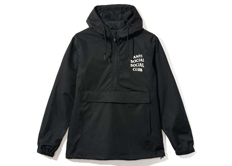 Anti Social Social Club Anorak Jacket Black Men's - SS21 - US