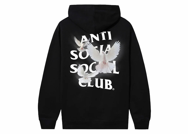 Anti social social club deals hoodie