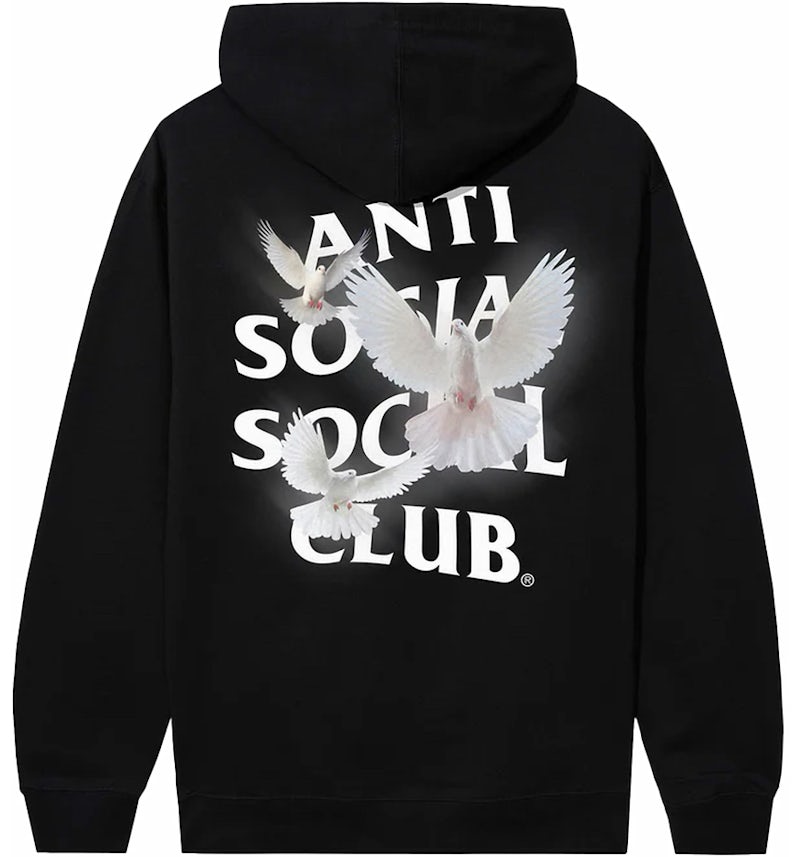 Anti Social Social Club Appreciate Life Hoodie Black Men's SS24 US
