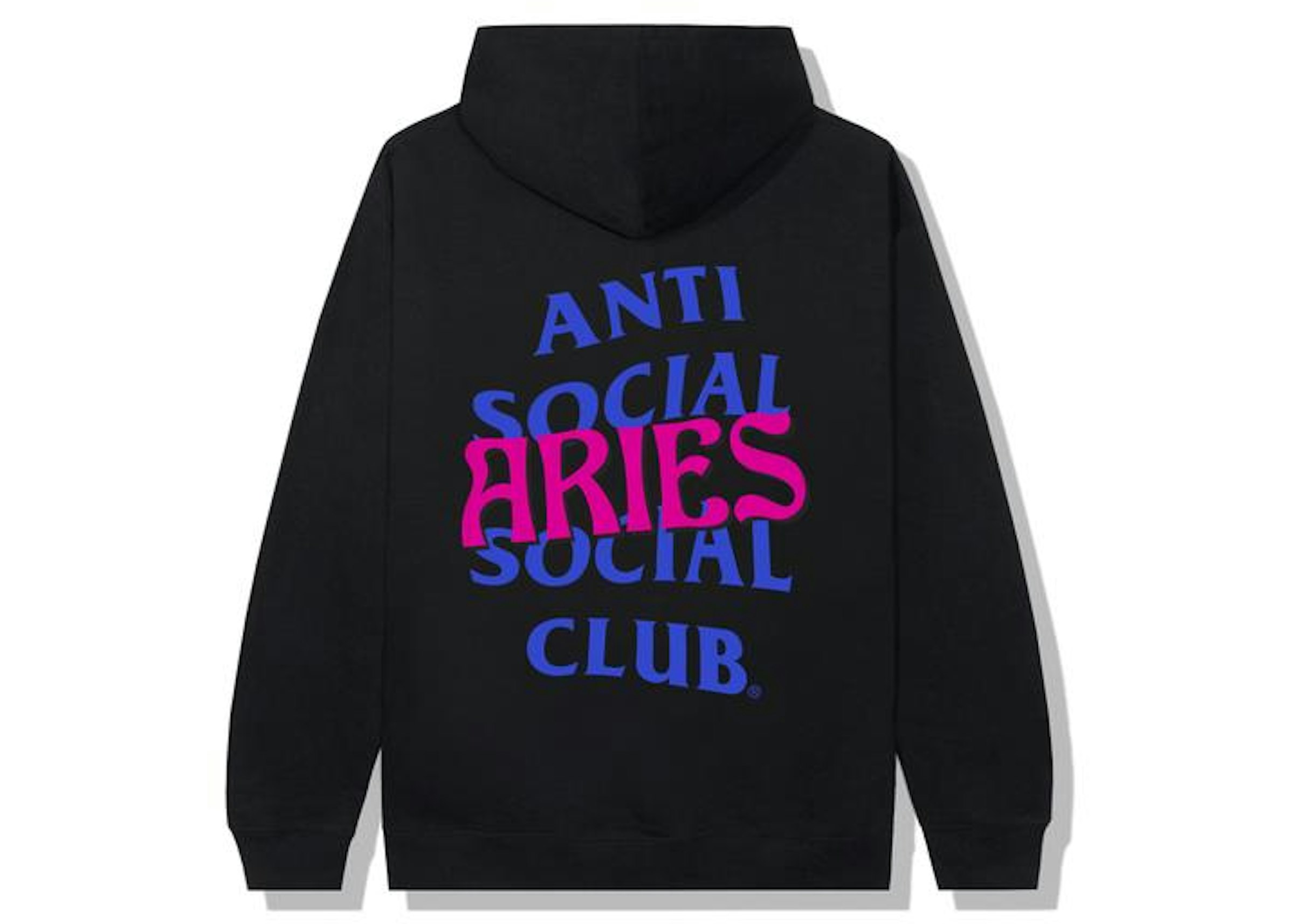 Anti Social Social Club Aries Hoodie Black