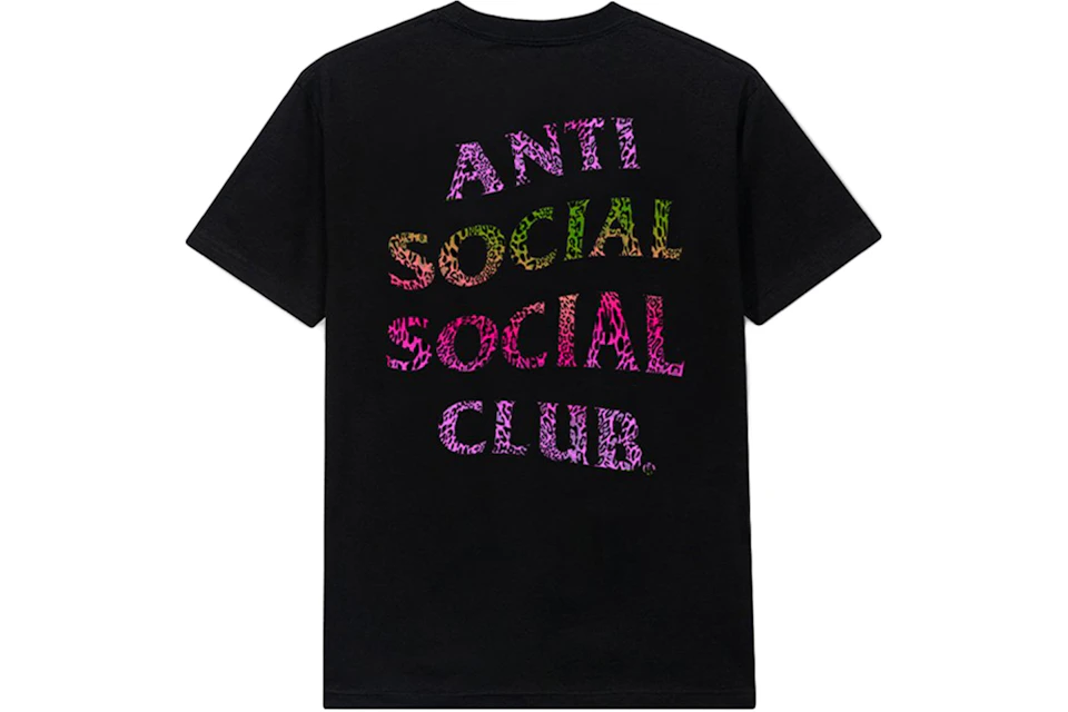 Anti Social Social Club Assclubtronic T-shirt Black