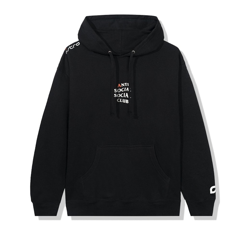 Anti Social Social Club Astro Gaming Hoodie Black Men's - FW20 - US