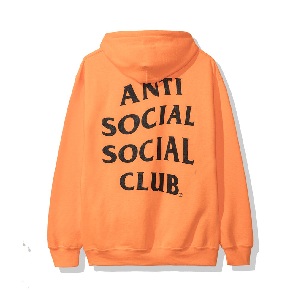 Anti Social Social Club Awi Hoodie (FW19) Orange Men's - FW19 - US