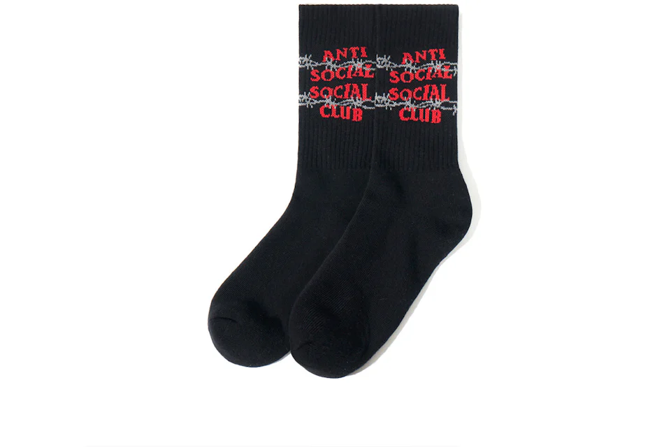 Anti Social Social Club Barbara Socks Black