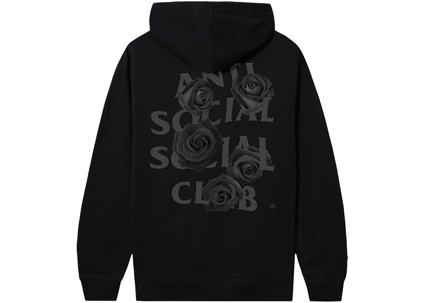 Anti Social Social Club Bat Emoji F&F Hoodie Royal/Black Men's