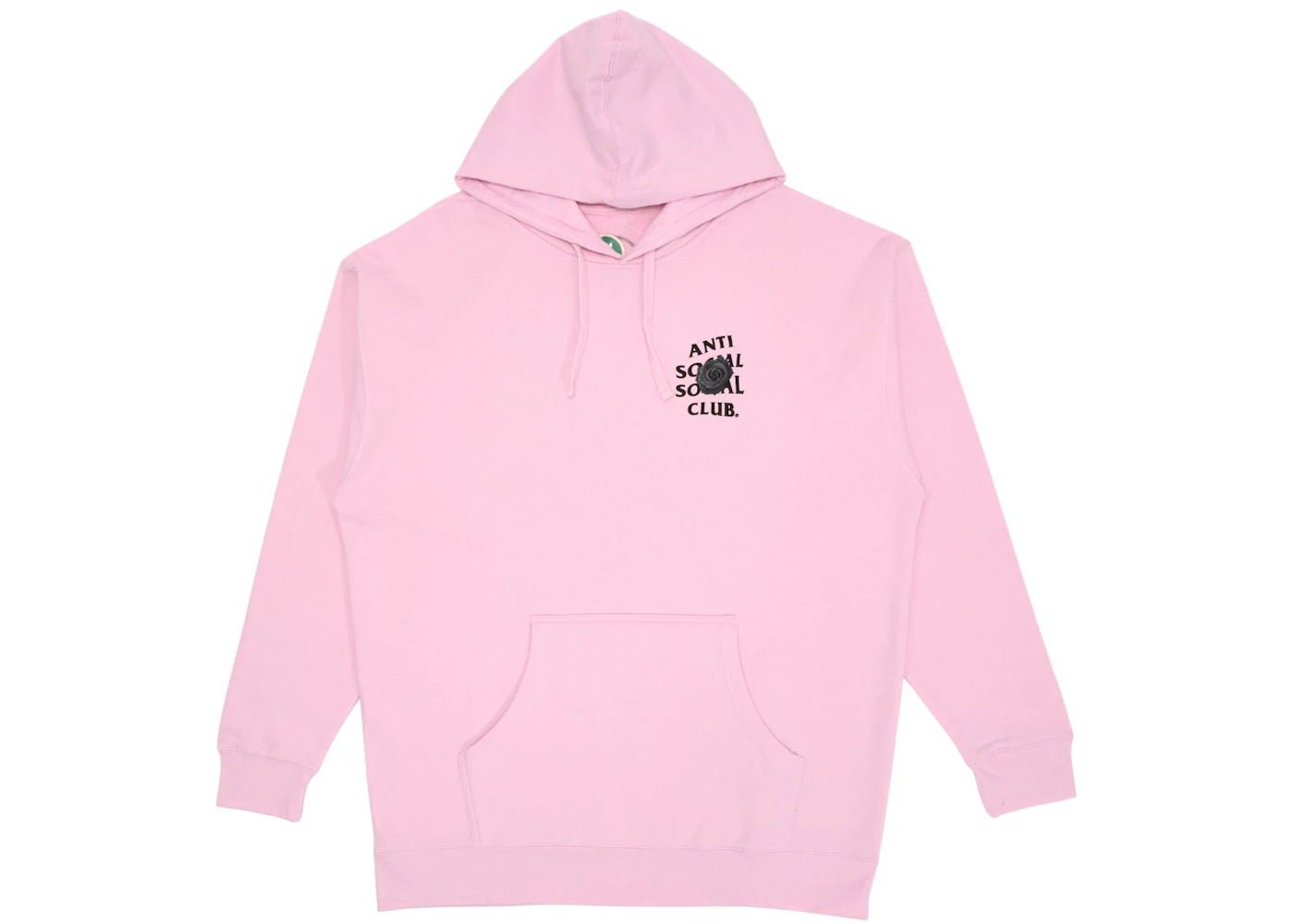 Anti Social Social Club Bat Emoji Hoodie Pink Men's SS20 US