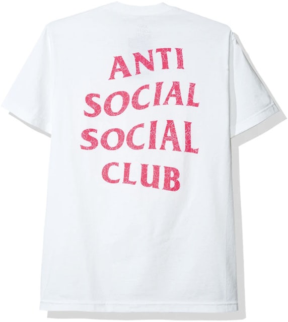 Anti Social Social Club Bearbrick Puzzle Tee (FW19) White Men's - FW19 - US