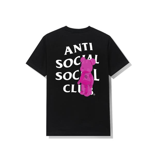 Anti Social Social Club Bearbrick Tee Black Men's - FW20 - US