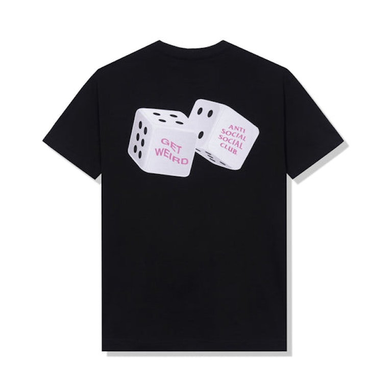 Pre-owned Anti Social Social Club Best Of Luck T-shirt Black