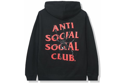 Anti Social Social Club Bitter Hoodie Black Men's SS20 US