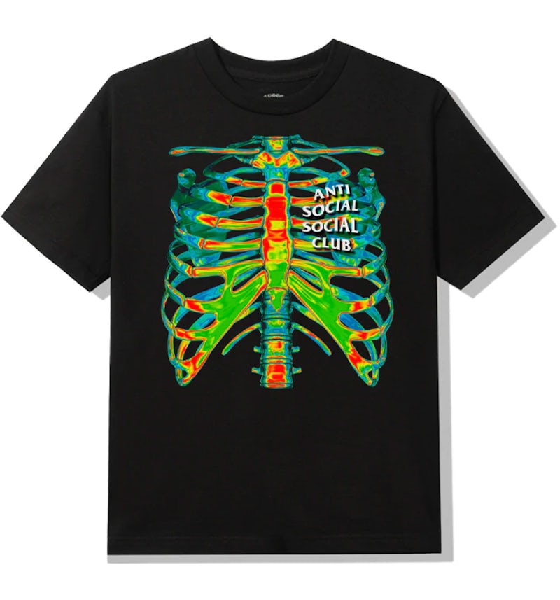 Anti Social Social Club Blow To The Chest T-shirt Black Men's