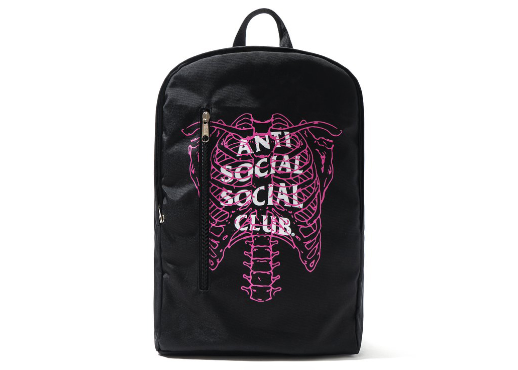 Anti Social Social Club Broken Backpack Black