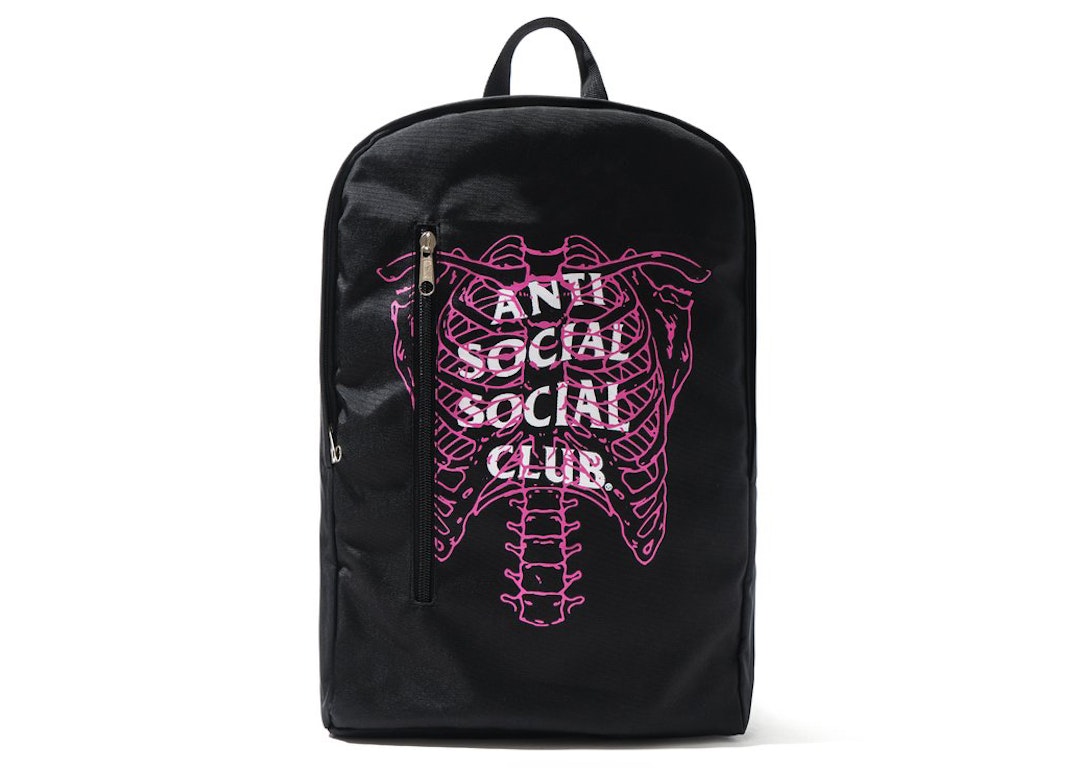 Pre-owned Anti Social Social Club Broken Backpack Black