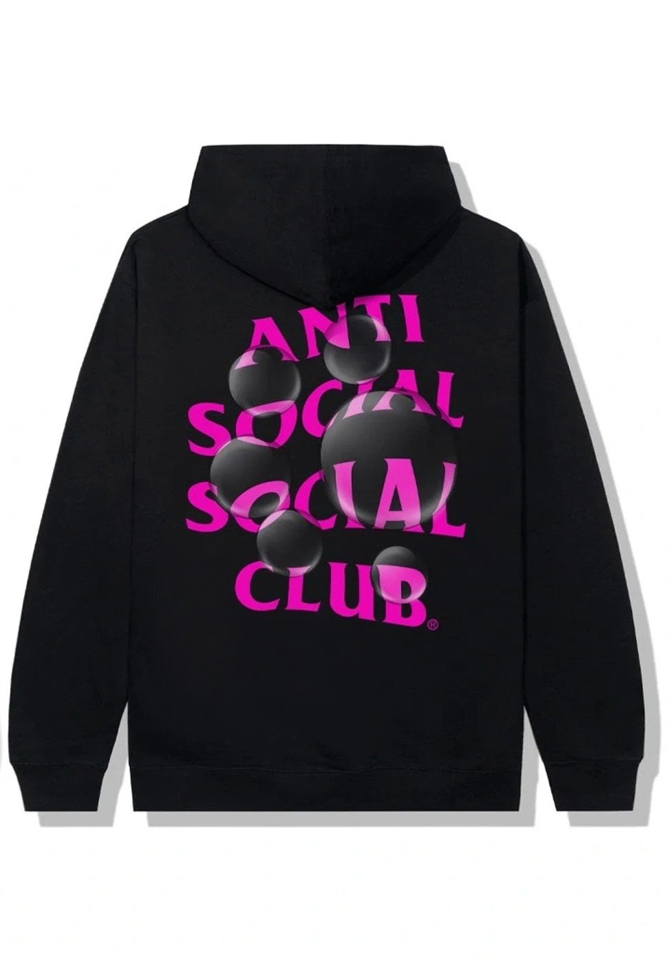 Anti Social Social Club Bubblegum Hoodie Black Men s US