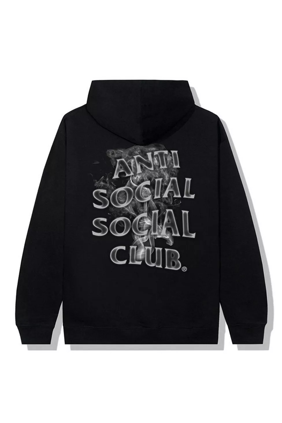 Anti Social Social Club Burnout Hoodie Black