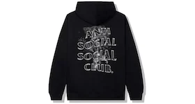 Anti Social Social Club Burnouts Hoodie Black