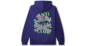 Anti Social Social Club Cancelled (Again) Hoodie Purple