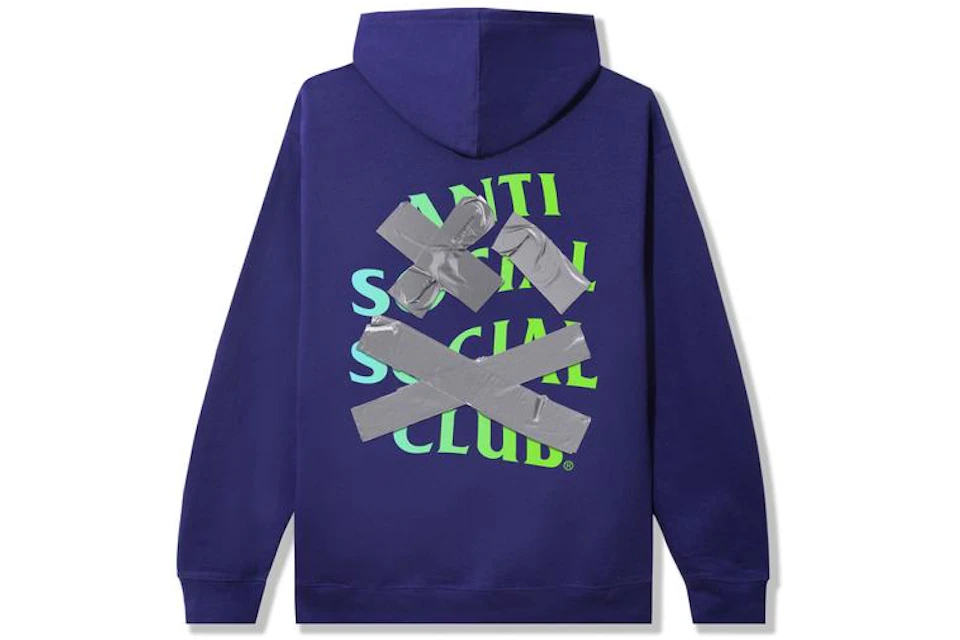 Anti Social Social Club Cancelled (Again) Hoodie Purple