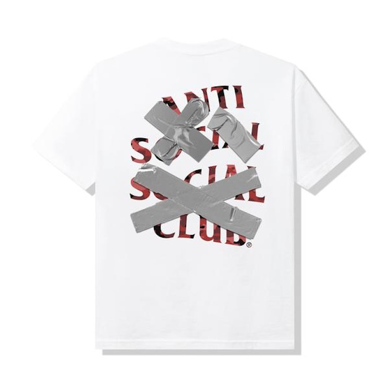 Pre-owned Anti Social Social Club Cancelled (again) T-shirt White