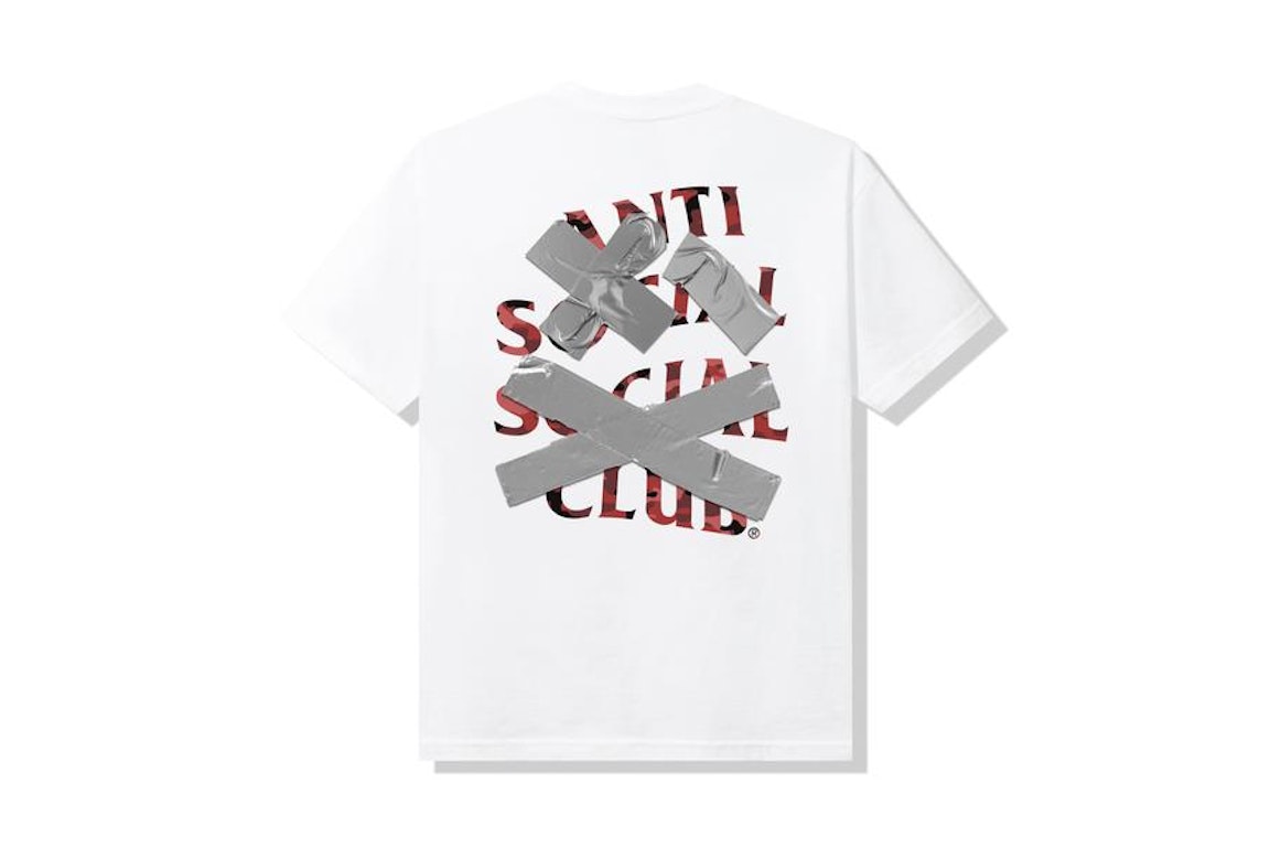 Pre-owned Anti Social Social Club Cancelled (again) T-shirt White