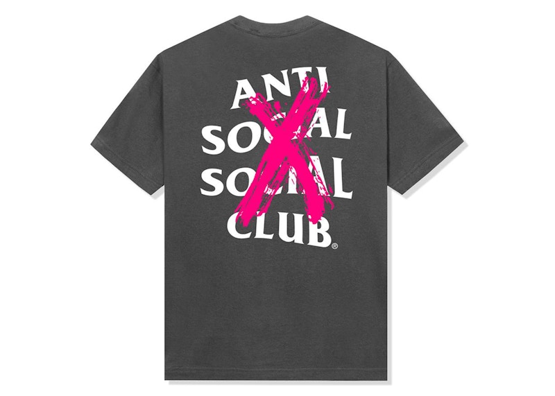 Tシャツ・カットソー Anti Social Social Club Bat Emoji Tee SS 20 2020 Anti Social Social Club Bat Emoji Tee Black Men's - SS20 - US