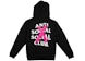 Anti Social Social Club Cancelled Hoodie Black (Pink X)