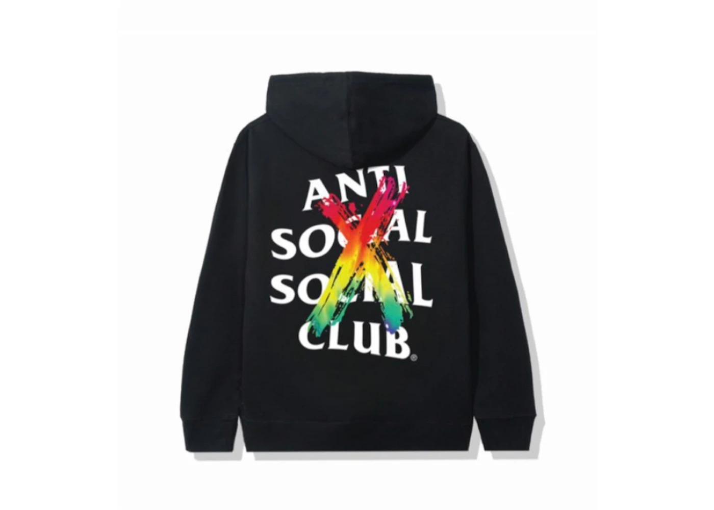 Anti Social Social Club Cancelled Hoodie Black