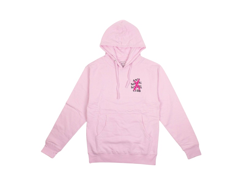 Anti social 2025 club pink hoodie