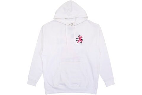 Anti Social Social Club Cancelled Hoodie White Men's US