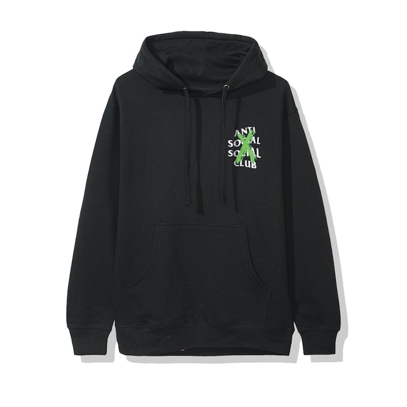 Anti Social Social Club Cancelled Remix Hoodie (FW19) Black Men's