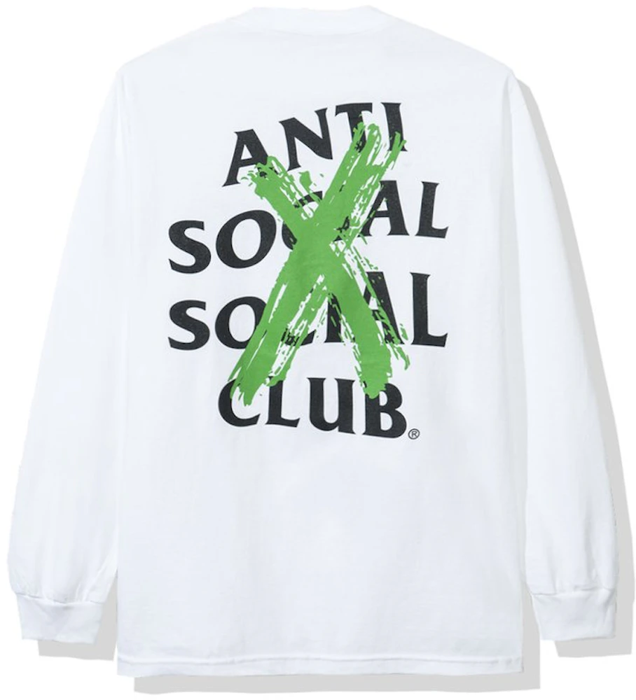 Anti Social Social Club x Hello Kitty Long Sleeve Tee (FW19) White Men's -  FW19 - US