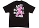 Anti Social Social Club Cancelled T-Shirt Black