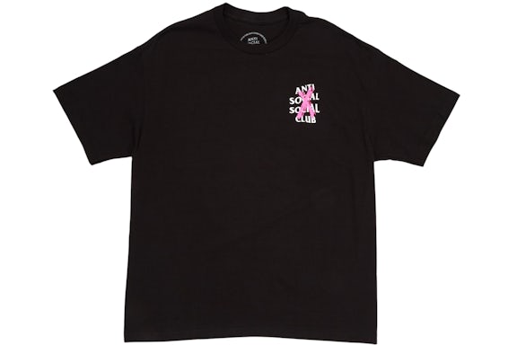 Anti Social Social Club Cancelled T-Shirt Black