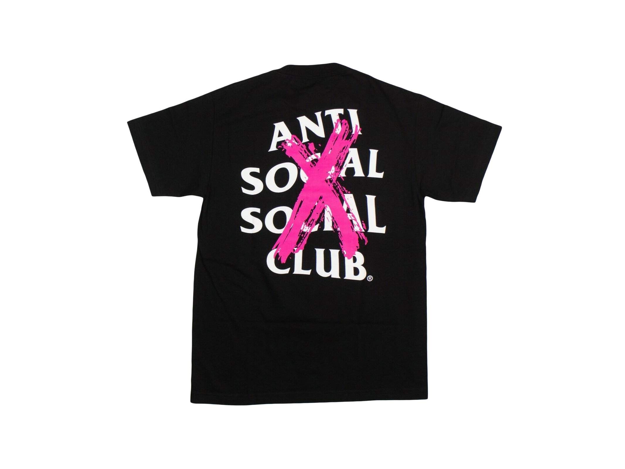 Anti Social Social Club Cancelled T-Shirt Black Men's - US