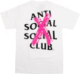 Anti Social Social Club Cancelled T-Shirt White