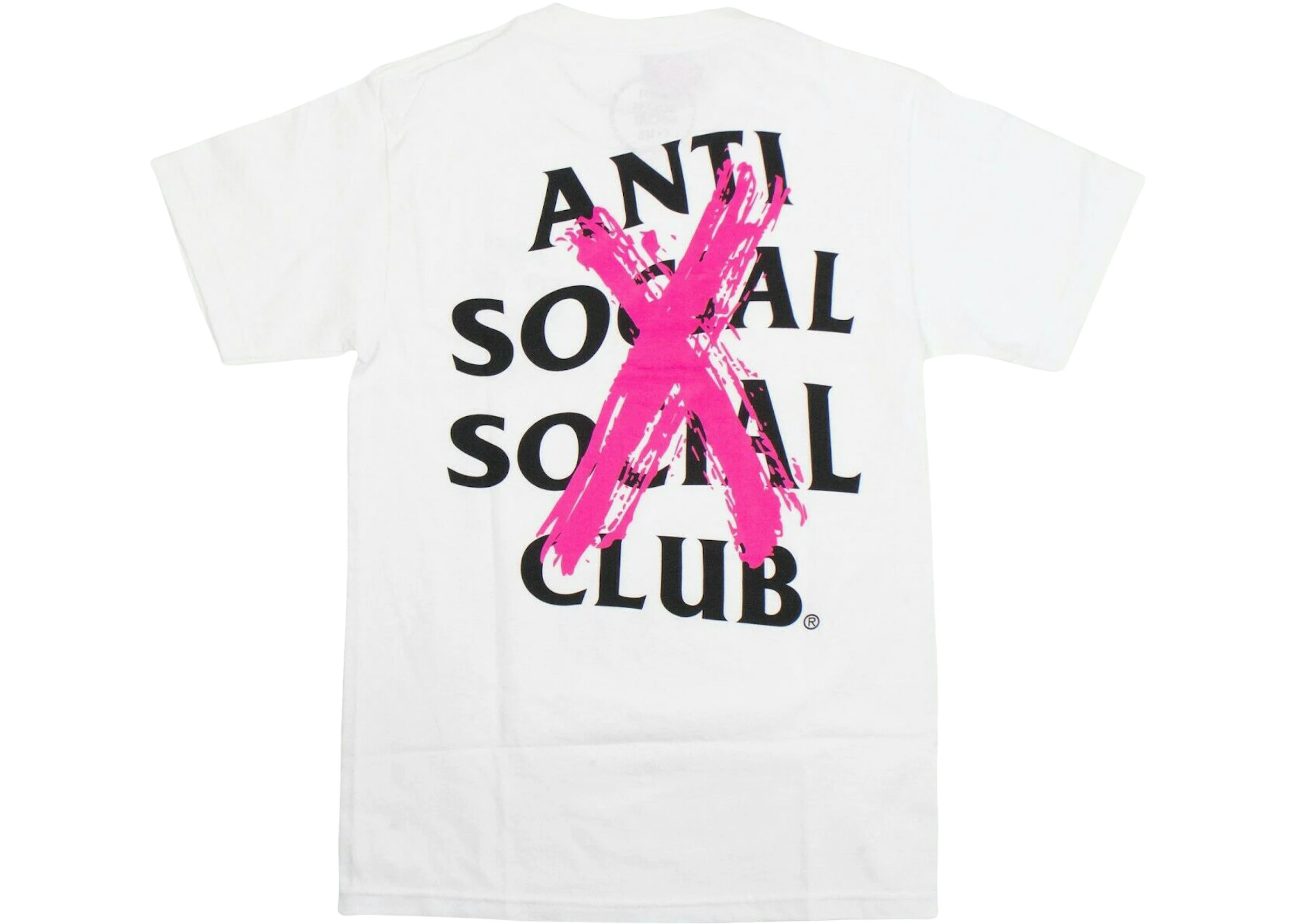 Anti Social Social Club Cancelled T-Shirt White - US