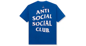 Anti Social Social Club Case Study Flag T-shirt Blue