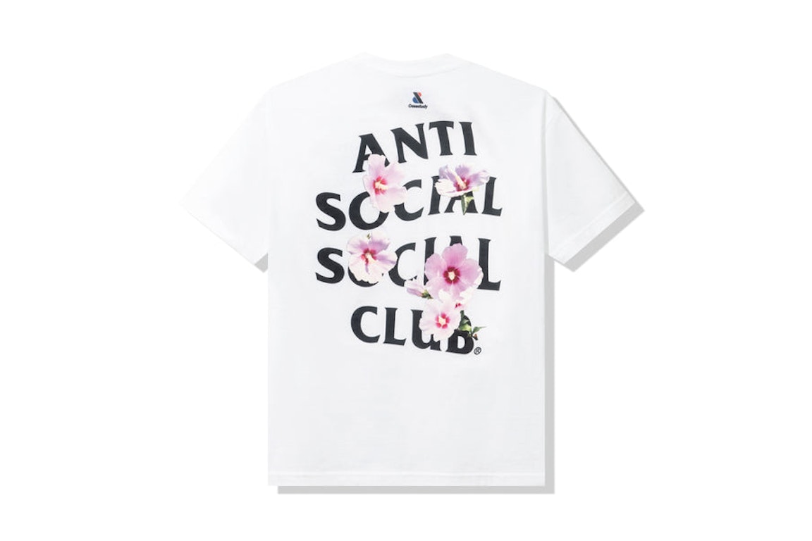 Pre-owned Anti Social Social Club Case Study Mugunghwa T-shirt White