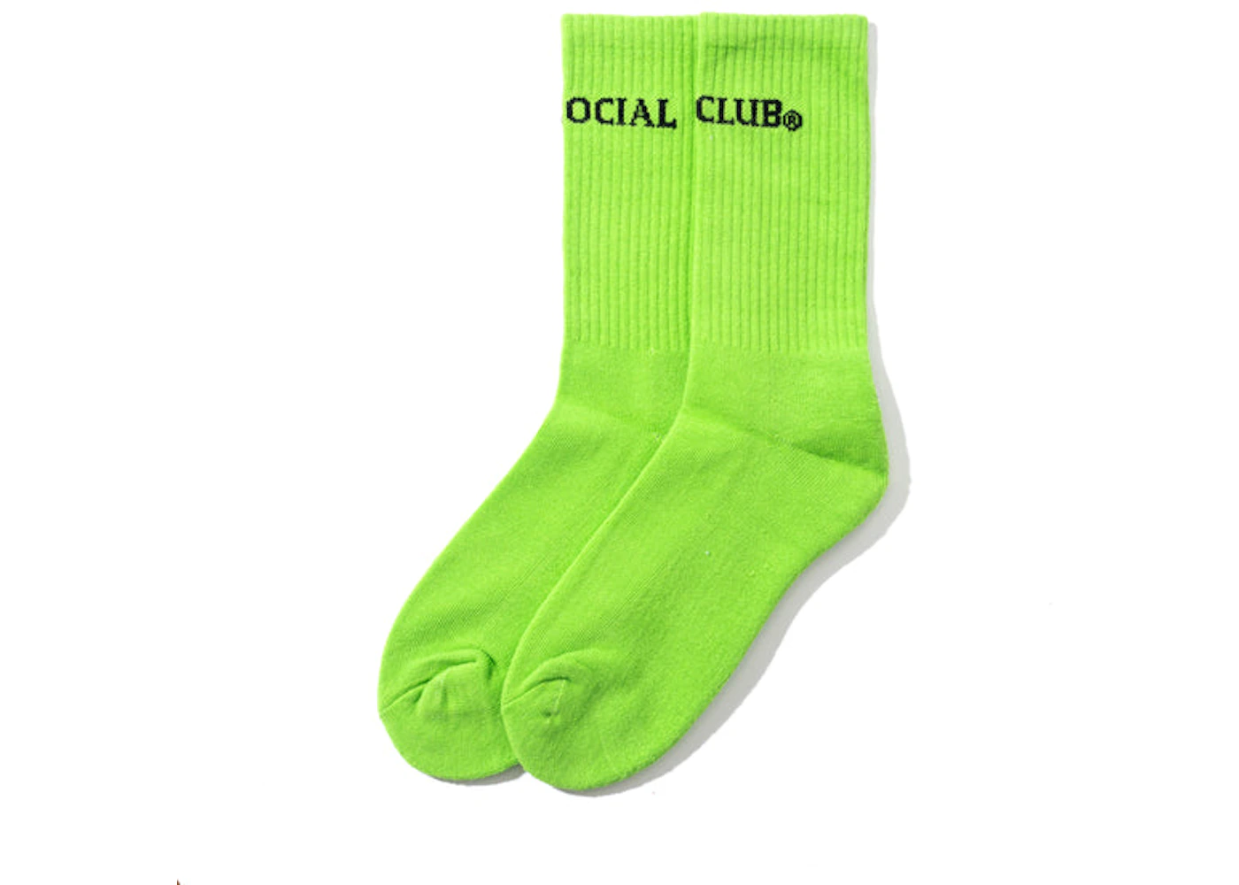 Anti Social Social Club Catchphrase Socks Green - FW22 - US